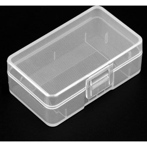 1 Pc Soshine Portable Hard Plastic Case Holder Storage Box Durable Transparent Battery Storage Box Fit for 9V Battery