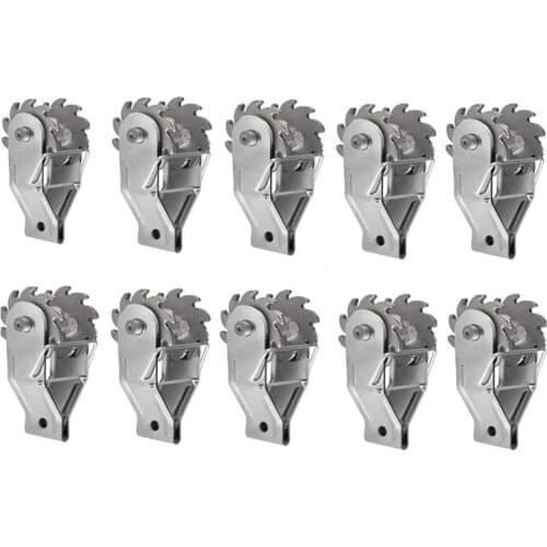 10Pcs Fence Tensioner Heavy Duty In-Line Wire Strainer Wire Ratchet Tensioner for Electric Fence Farm Fence