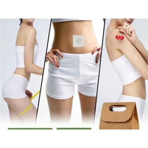 10pcs Fat Burning Losing Weight Cellulite Fat Burner Weight Loss Paste Belly Waist Slim Patch Navel Sticker Slimming Products