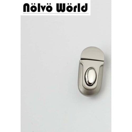 20sets 4colors 32*16mm high quality lock handmade woman bag making gunmetal pressed lock briefcase lock for genuine leather