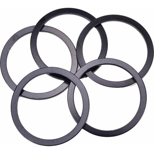 5Pcs 2mm Bikes Flywheel Washer Bottom Bracket Center Axis MTB Alluminium Alloy Bicycle Hub Spacer Gasket Spacer