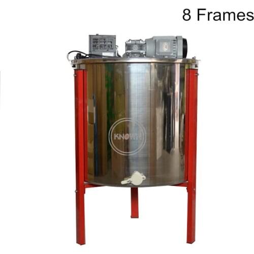 8 Frames Electric Honey Extractor Separate Centrifugal Stainless Steel Beekeeper Equipment
