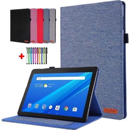 Cowboy Tablet For Funda Huawei Matepad 11 Case 2021 10.95 inch Flip Cloth Soft TPU Shell For Matepad 11 2021 Cover Caqa + Pen