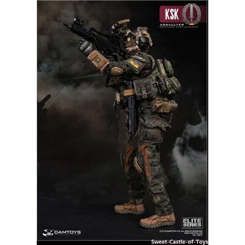 DAMTOYS DAM 78037 ELITE SERIES 1/6 German KSK KOMMANDO SPEZIALKRAFTE ASSAULTER Collection Action Figure for Fans Holiday Gift