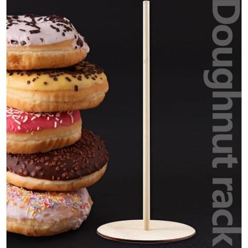 Wedding Birthday Party Decor Donuts Wall Stand Wooden Dessert Cake Display Rack Christmas Party Supplies Dropshipping