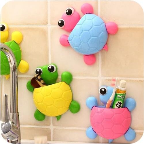 Toothbrush Holder Wall Mounted with Large Capacity Easy Install Durable Toothbrush Holder Family Bathroom Set for Kids