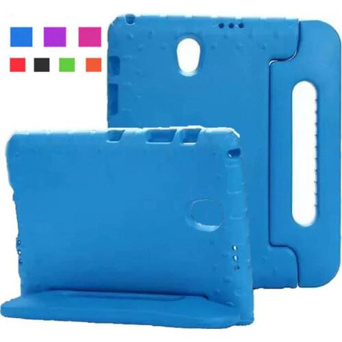 For Samsung Tab S 8.4 Case Kids Shockproof Cover T700 Safe EVA Foam Protective Case Child Handle Stand for Galaxy Tab S 8.4 T705