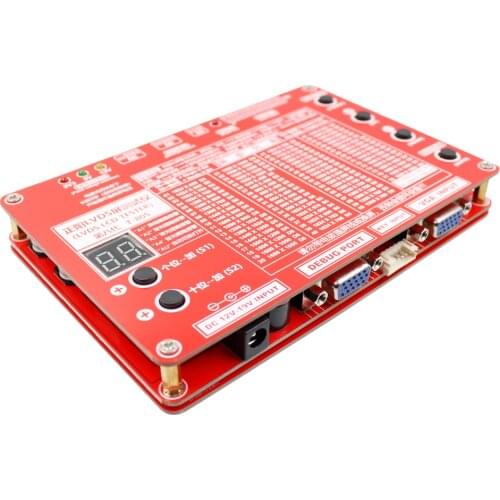 Panel Test Tool LED LCD Screen Test Tool for TV Desktop Laptop Computers LCD Test Tools Inverter Built-in 80 Screen Parameters