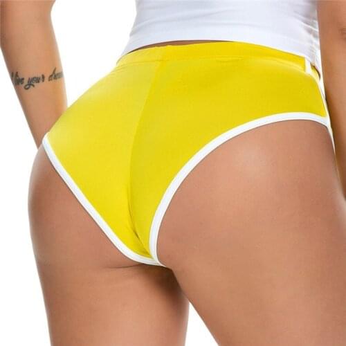 Summer Leisure Ladies Shorts Solid Skinny Beach Wild Fitness Quick Drying Shorts Mid Waist Breathable Women Slim Shorts