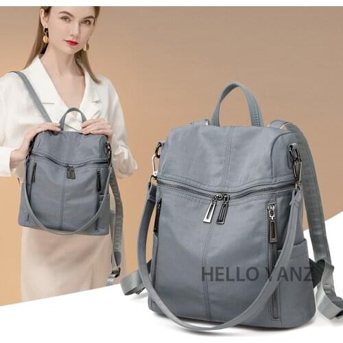 2021 New Oxford Cloth Backpack Women Fashion High-capacity Anti-theft Backpack Multi-purpose Shoulder Bag Travel Bag