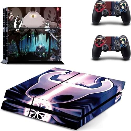 Hollow Knight PS4 Stickers Play station 4 Skin Sticker Decal Cover For PlayStation 4 PS4 Console & Controller Skins Vinyl