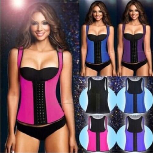 Plus Size Waist Trainer Women Body Shaper M-3XL Slimming Vest Firm Shapewear Cincher Hook Zipper Tummy Control Binder XXXL XXL
