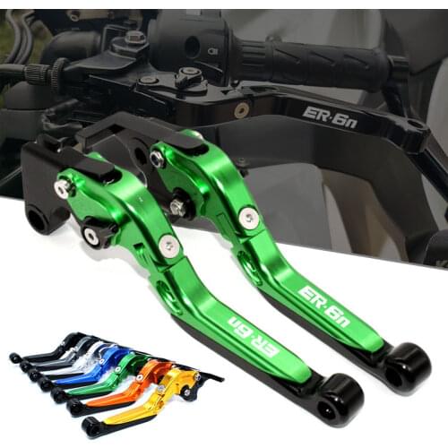 For KAWASAKI ER-6N ER6N ER 6N 2006 2007 2008 Motorcycle Accessories CNC Adjustable Folding Extendable Brake Clutch Levers