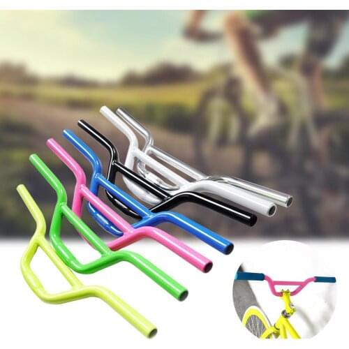 Aluminum Alloy Bicycle Handlebar MTB Handlebar Bicycle Road Bike Handlebar 520mm*25.4mm Steering Wheel For Bicycle for Bikes