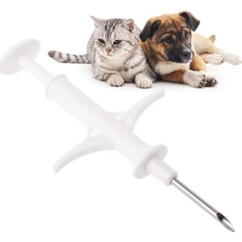 2 Pcs Pet ID Microchip Syringe 2.12x12 mm ISO11784/5 FDX-B HDX Animal Tag Injector IP67