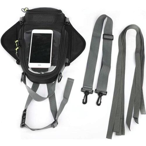 Motorcycle Riding Bag Strong Magnetic Navigation Fuel Tank Bag Riding Shoulder Bag for GIVI Mobile Phone Navigation Oil Tank Bag