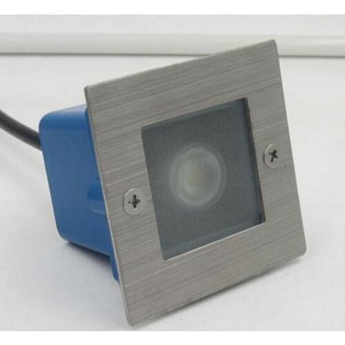 6pcs/lot Waterproof 3W 85-265V LED Step Light Indoor outdoor Wall corner Lamp for villa,hotel lobby Stairway Night Lights