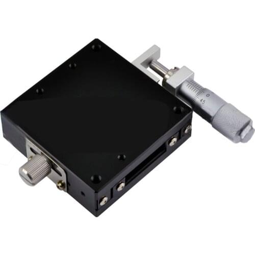 X Axis 60*60mm Sliding Stage Roller Guide Rail Micrometer high precision Sliding Table Platform LGX60-R