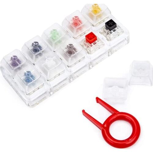 10-Key Switch Tester, Mechanical Keyboards 10-Key Switch Testing Tool Switch Tester Kit with Keycap Puller