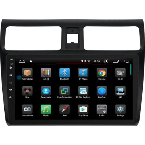 2.5D Car DVD Multimedia player For Suzuki Swift 2005 2006 2007 2008 2009 2010 Android 10 Radio Tape Recorder Navigation GPS