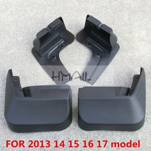 4PCS Mudguard For FORESTER 2009 10 11-17 Fender mud flaps Car styling Set soft Plastic Splash Guards Accessories special fender