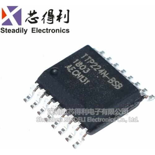 5pcs/lot New off-the-Shelf TTP224N-BSB TTP224 SSOP16 4 Key Touch IC