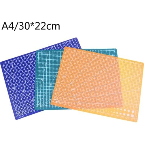 A4 / 30*22cm Sewing Cutting Mats Double-sided Plate Design Engraving Cutting Board Mat Handmade Hand Tools