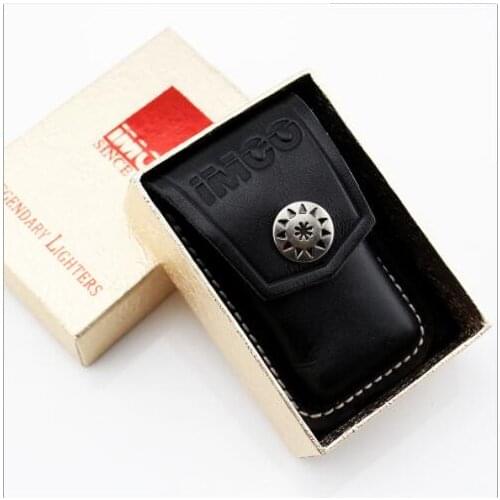 IMCO Fuel Austrian Brand Cool Leather Cover Fire Machine genuine leather Cover( 80 mmx45mm) suitable for lighters
