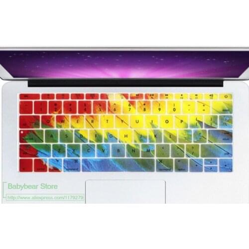 For Macbook New Pro 13 A1708 2016 2017 Version No Touch Bar Silicone keyboard Cover Skin Protector many pictures