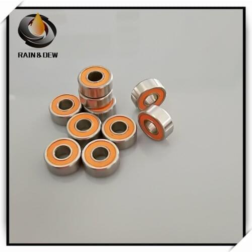 2Pcs SMR104 2OS CB ABEC 7 4x10x4mm Fishing vessel bearing SMR104 2RS MR104 stainless steel hybrid ceramic bearing 4x10x4
