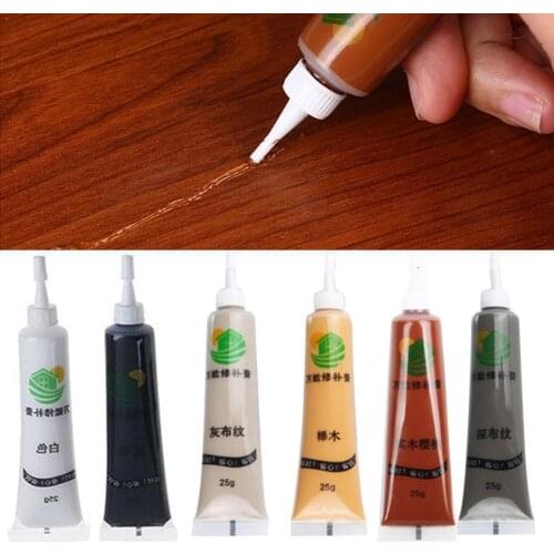 1pc Furniture Repair Cream Wood Furniture Refinishing Floor Beautifying Agent Complementary Color Paint Repair Paste T0I9