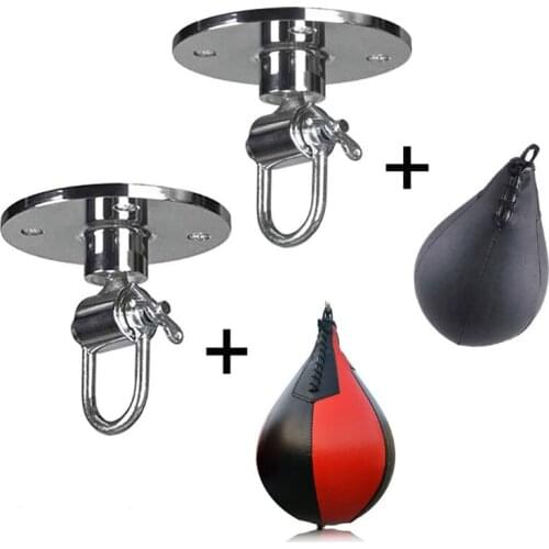Sandbags Swivel Base Hook with PU Punching Ball Adults Inflatable Fitness Sports U2JB
