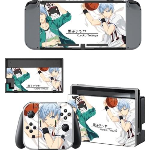 Kuroko no Basket Nintendo Switch Skin Sticker NintendoSwitch stickers skins for Nintend Switch Console and Joy-Con Controller