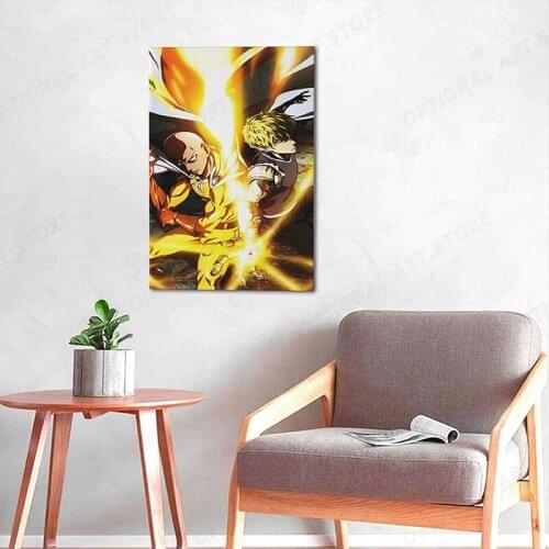 One Punch Man Anime Poster Canvas Prints Wall Art Modern Pictures Artwork