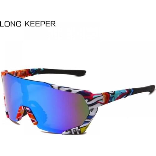 LongKeeper Polarized Fishing Sunglasses Men Women Outdoor Sport Sun Glasses UV400 Protection Male Vintage Driving Eyewear Goggle