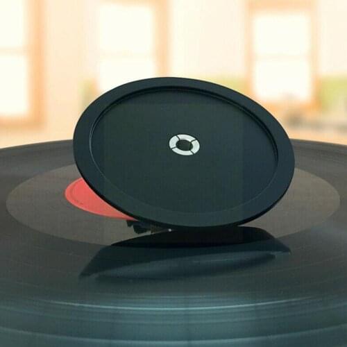 POM Material LP Vinyl Turntables Disc Stabilizer Record Package Weight/Clamp Box Universal Available Stabilizer With Iron X0Y3