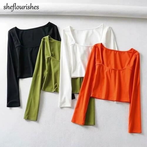 Женские однотонные футболки Sheflourishes China At AliExpress