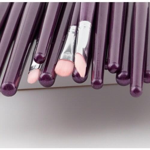 SHIDISHANGPIN 20PCS Makeup Brushes Luxury professional Foundation Powder Blush Eyeshadow Concealer Lip Eye Makeups Brushes tools