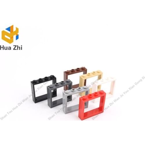 10PCS 60594 Window 1 x 4 x 3 without Shutter Tabs Building Blocks Parts MOC DIY Education Build Toys Brick