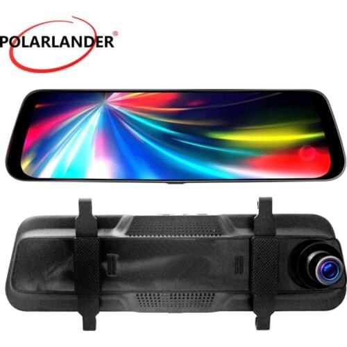 Car DVR Rear Dual Recording 9.35 Inch Dual Lens Full Screen Touch Rear View Mirror CKY-K3 Night Vision Seamless Video