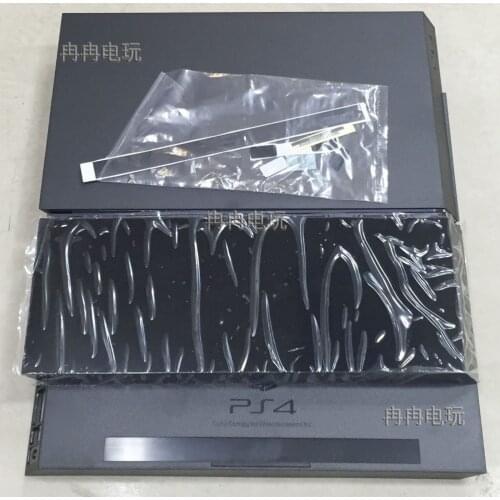 Full Housing Case For PS4 1000 Console Black Color For PS4 1100 Console Housing Case House Shell Have Logo PS4 1100 1000