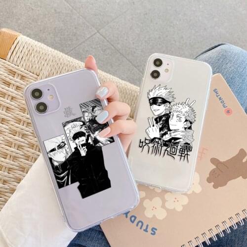 Jujutsu Kaisen Case For Samsung Galaxy S9 S10 S20 FE S21 Plus Ultra A20E A31 A21S A12 A40 A50 A51 A70 A71 A32 A52 A72 TPU Cover