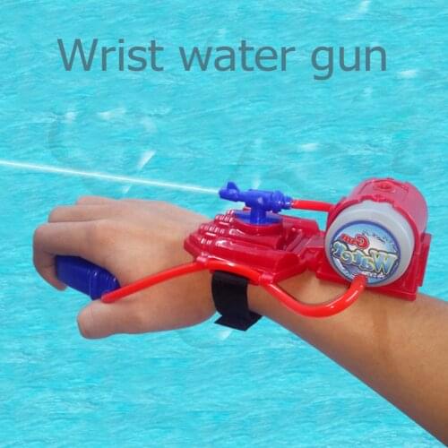 Kids Summer Wrist Water Gun Toy Long Range Handhold Water Spray Fighting Shooting Game for Outdoor Beach Garden Pool Pistol Toy