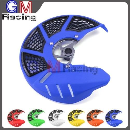 Motorcycle Front Brake Disc Rotor Guard Protector Cover For YAMAHA YZ250F YZF250 YZ450F YZF450 YZ250FX YZ450FX 2014 2015 2016 17