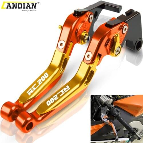 For RC125 2011 2012 2013 2014 2015 2016 2017 2018 2019 Motorcycle Accessories Adjustable Handle Levers Brake Clutch Lever