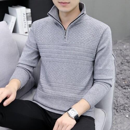 GECKO PaPa Men's Pullovers With Zip