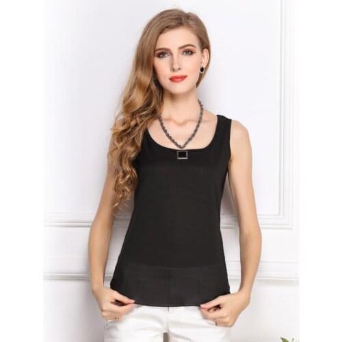 GZXISI Black Blouses