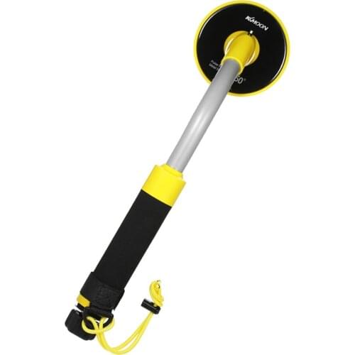 98ft Waterproof Pinpointer Pulse Induction Metal Detector Treasure Gold Hunting Unearthing Tool LED Light & Vibration +Holster