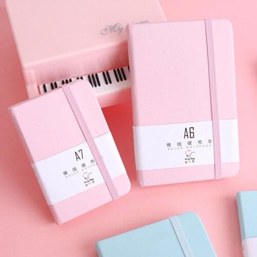 Cute A6 A7 Mini Notebook Portable Pocket Notepad Memo Diary Planner Agenda Organizer Sketchbook Office School Stationery