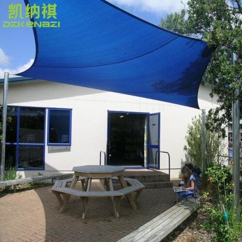 4.8 x 6.1 M/pcs Rectangle HDPE Net Sun Shade Sail 95% shading UV protection for garden net awning